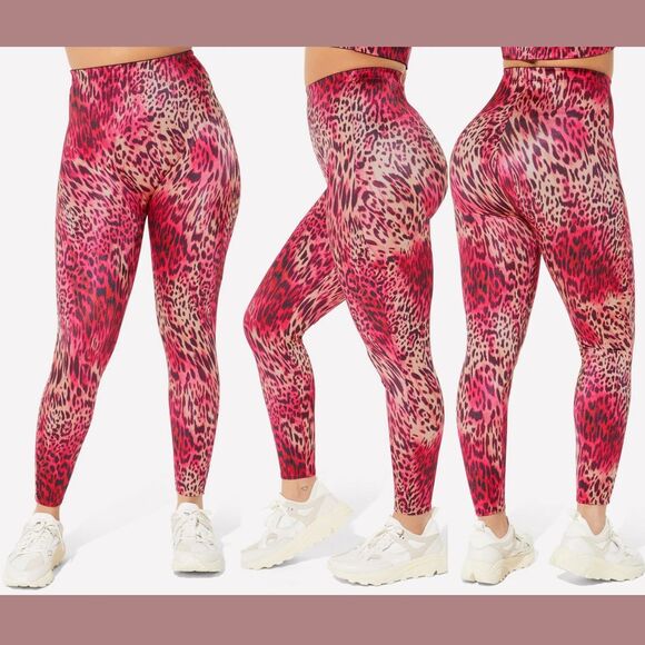 NWT $90 YITTY Lizzo [ Small ]‎ Headliner Shaping High Waist Leggings PINK #U1121 - Picture 1 of 12